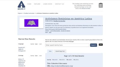 Latin American Feminist Web Archives