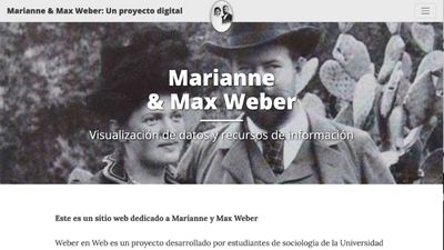 Marianne & Max Weber